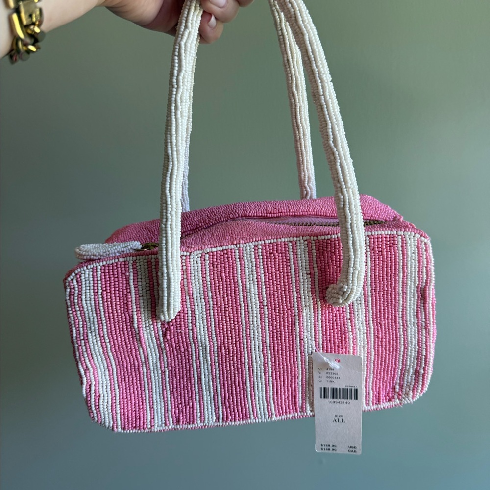 NWT - Anthropologie Beaded Box-Shaped Bag - Picture 7 of 7